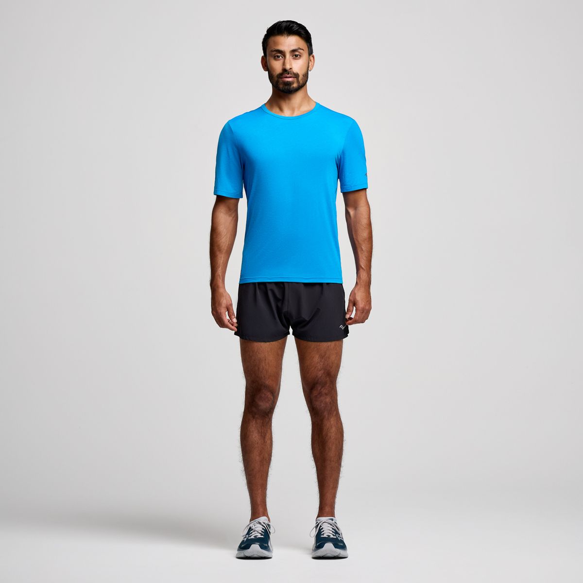 Stopwatch Short Sleeve, Cobalt Heather, dynamic 3