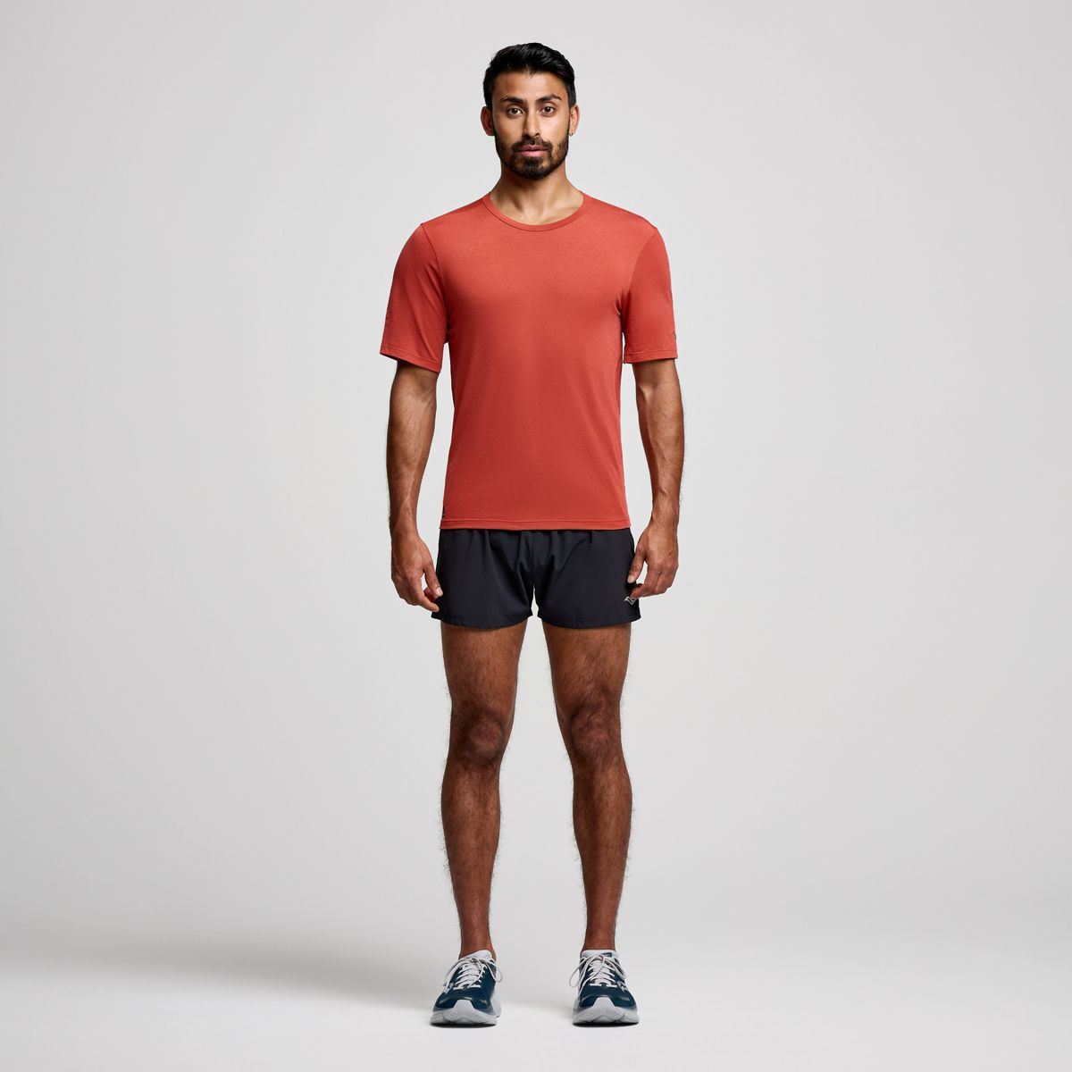 Stopwatch Short Sleeve, Paprika Heather, dynamic 3