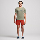 Stopwatch Graphic Short Sleeve, Bough Heather Graphic, dynamic 3