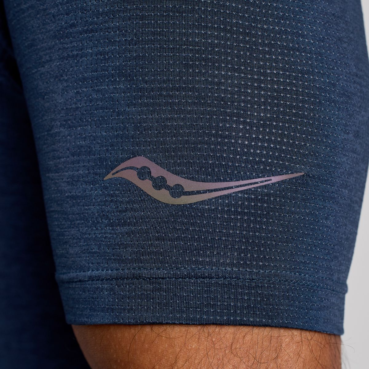 Stopwatch Graphic Short Sleeve, Navy Heather Graphic, dynamic 6