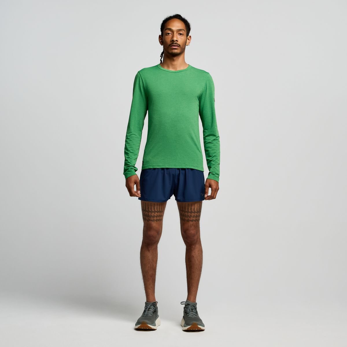 Stopwatch Long Sleeve, Juniper Heather, dynamic 3