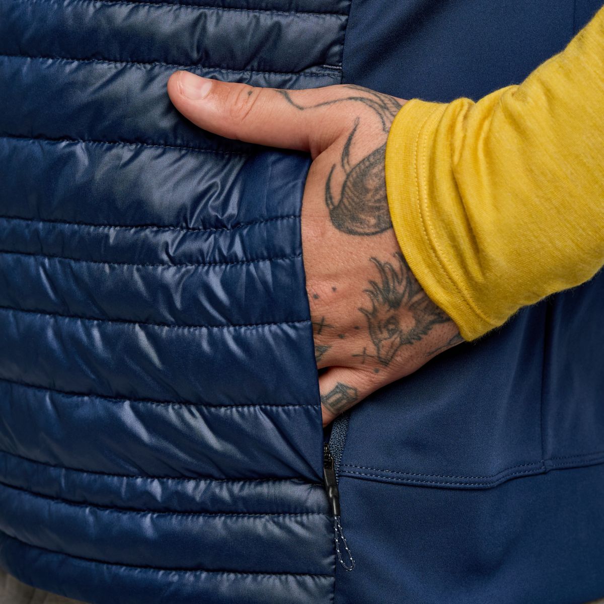 Hurricane Insulated Vest, Navy, dynamic 5