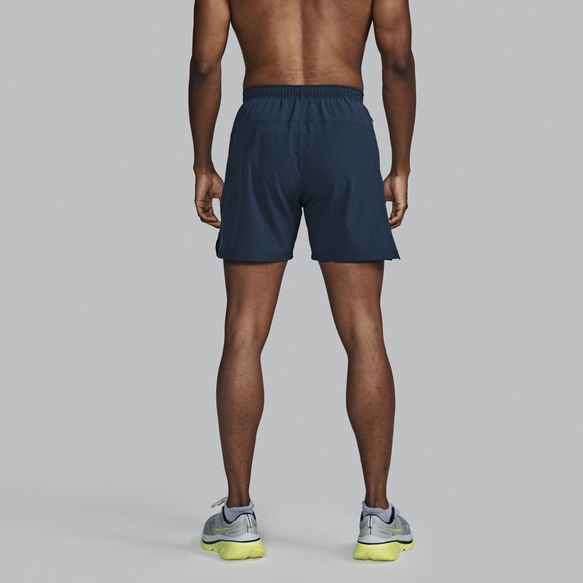 Outpace 5" Short, Blue, dynamic 2