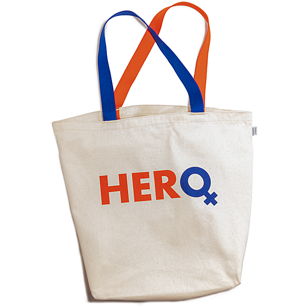 Hero Tote Bag, Natural, dynamic