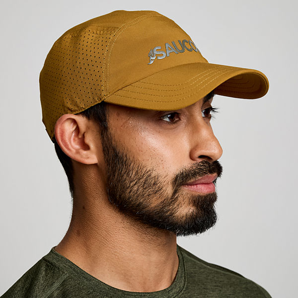 Outpace Hat, Bronze Graphic, dynamic