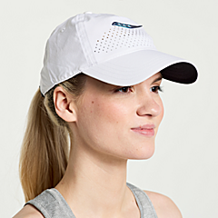 Outpace Petite Hat, White, dynamic
