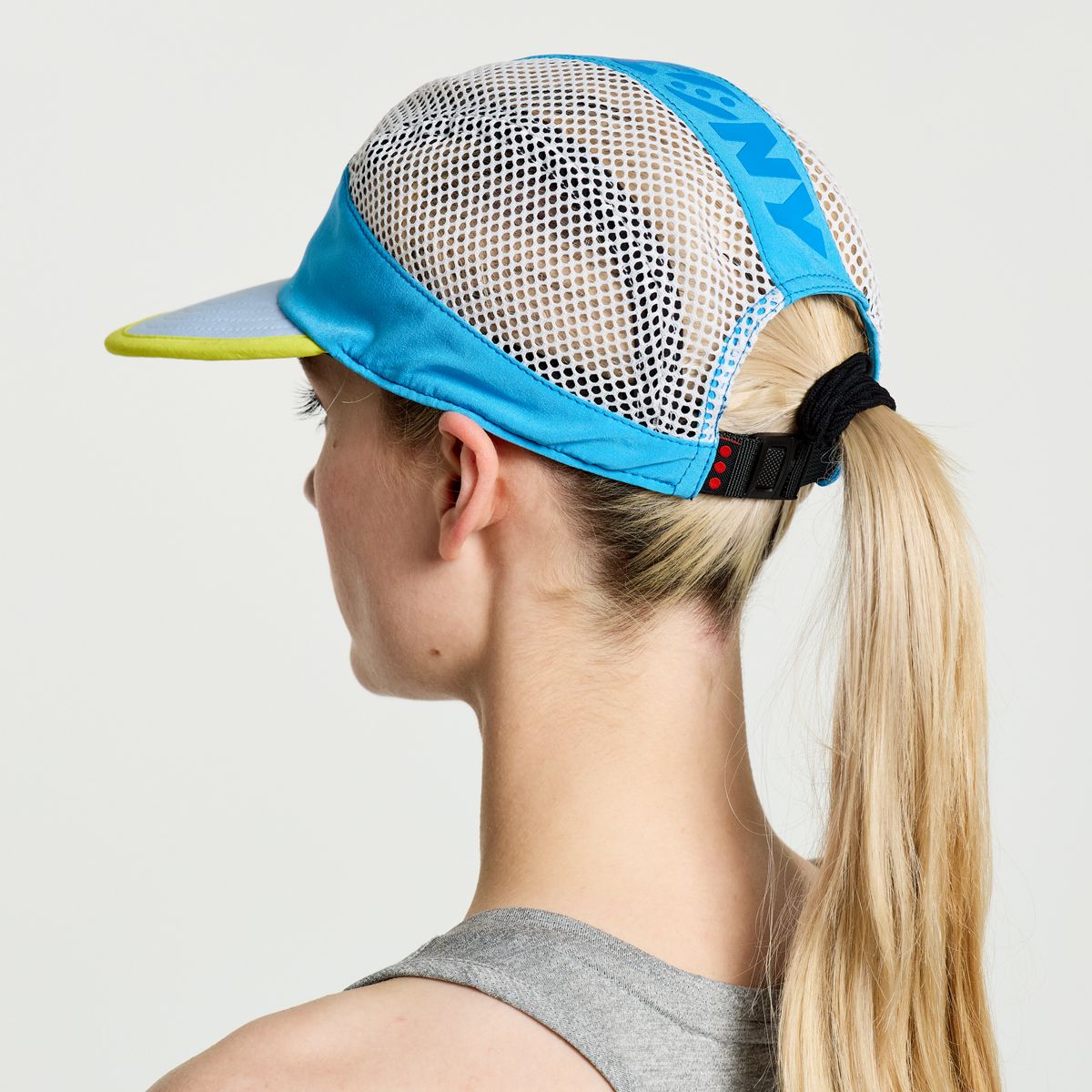 Outpace Foamie Hat, Azure, dynamic 2