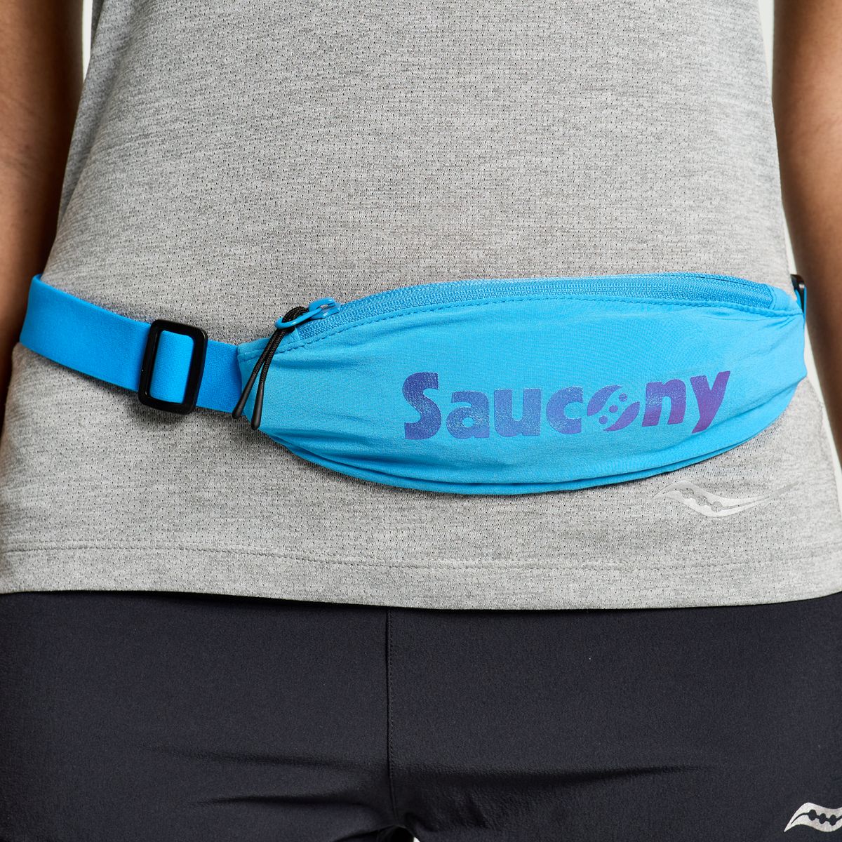 Outpace Run Belt, Azure, dynamic 1