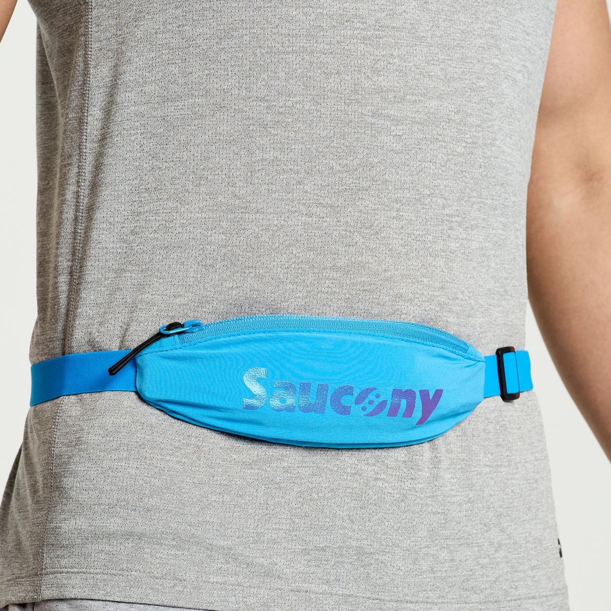 Outpace Run Belt, Azure, dynamic 4