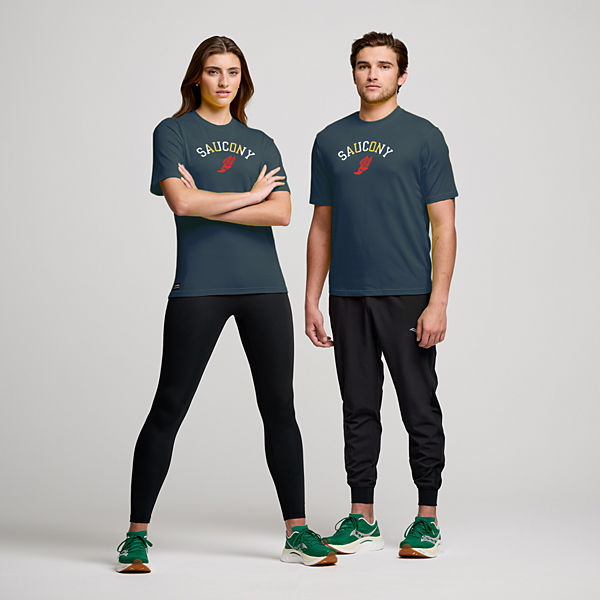 Recovery Short Sleeve, Saucony Ivy Prep, dynamic