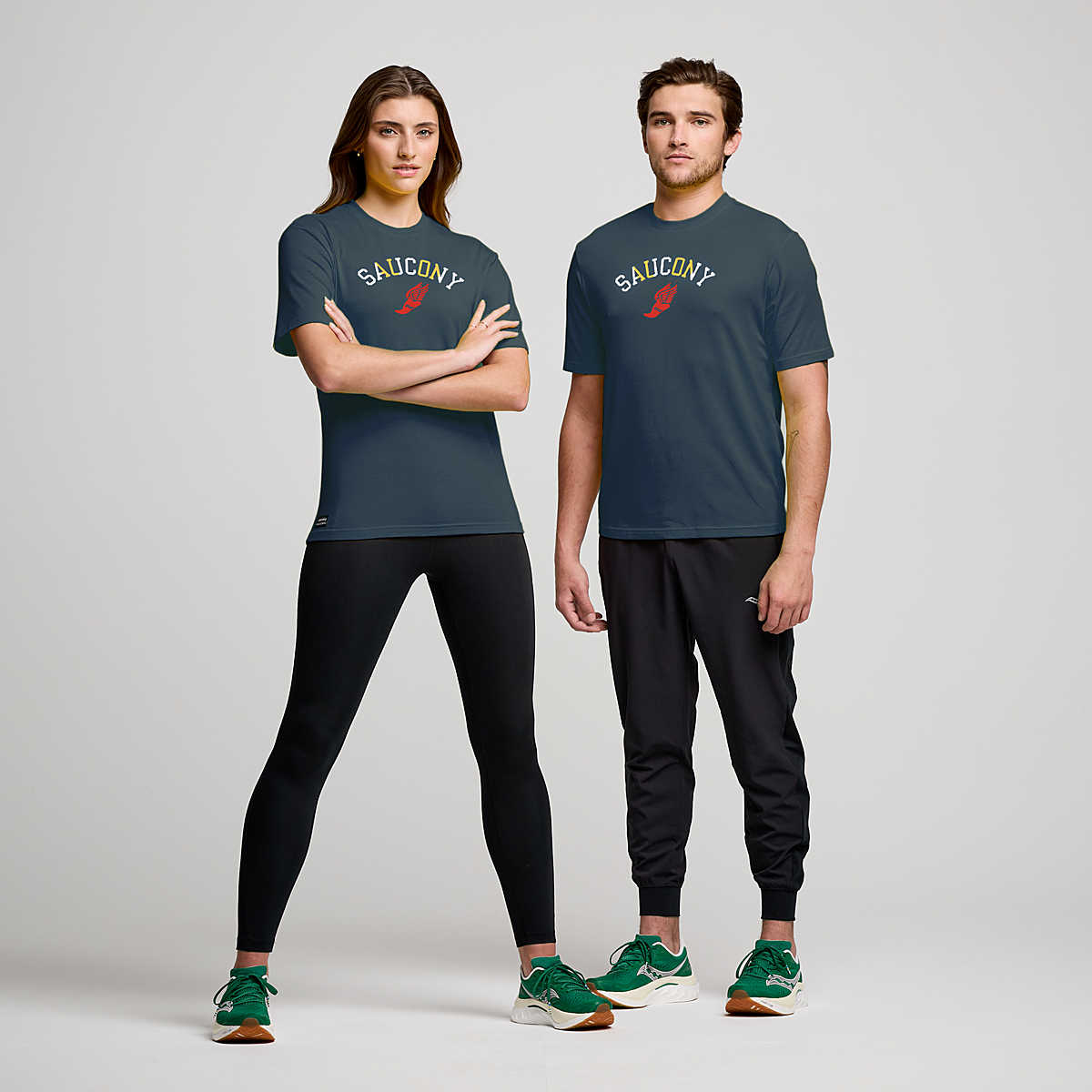 Recovery Short Sleeve, Saucony Ivy Prep, dynamic 1