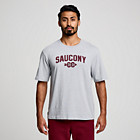 Recovery Short Sleeve, Light Grey Heather Graphic, dynamic 3