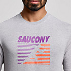Recovery Short Sleeve, Light Grey Heather Graphic, dynamic 4