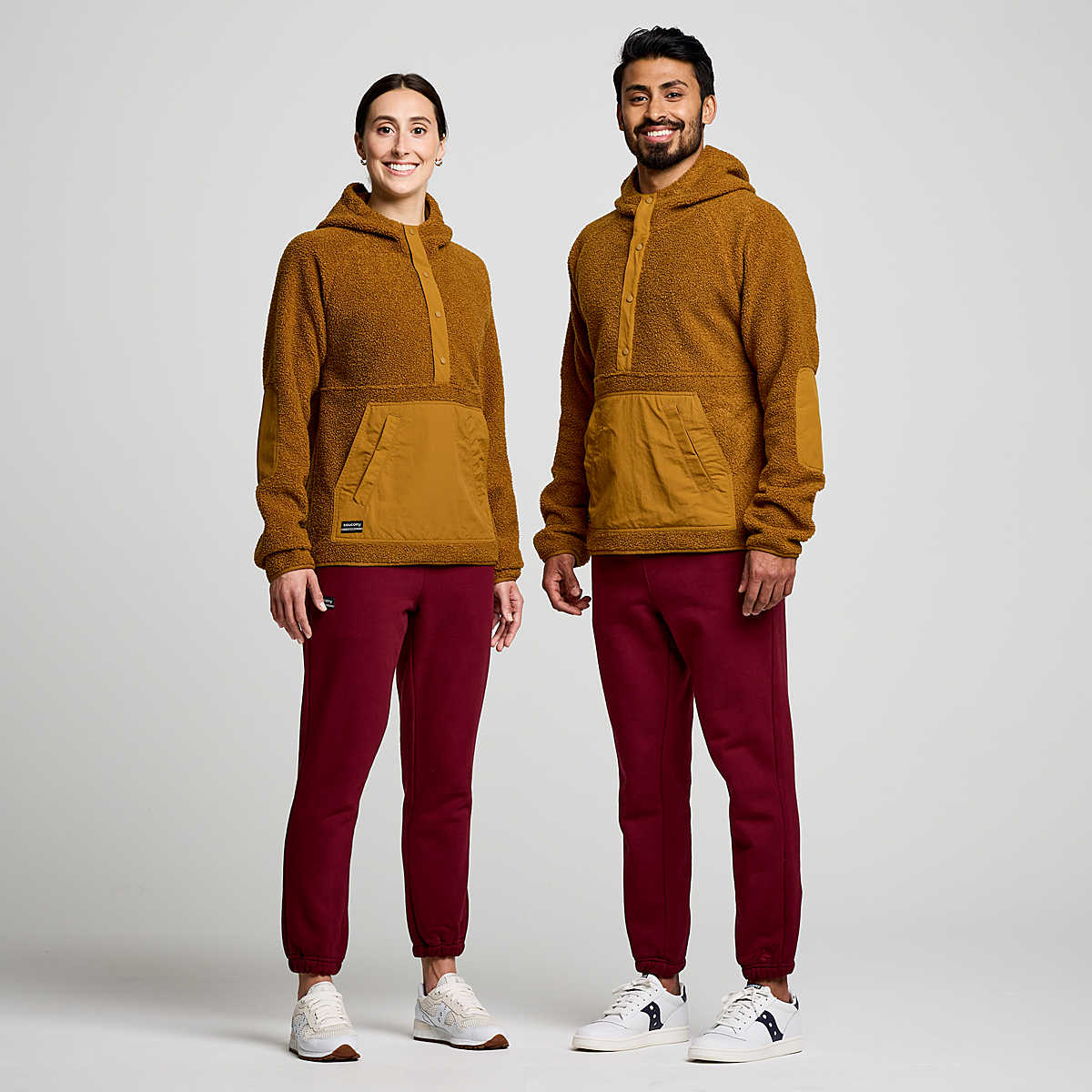 Recovery Sherpa Pullover, Bronze, dynamic 1