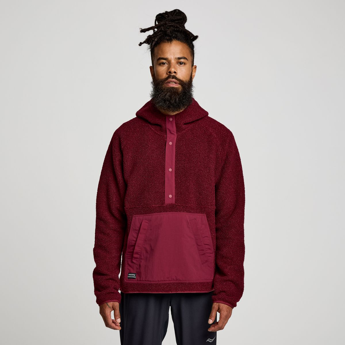 Recovery Sherpa Pullover, Sundown, dynamic 3