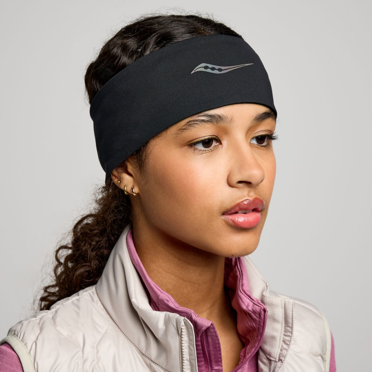 Hurricane Headband, Black, dynamic