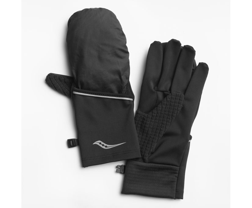 Fortify Convertible Glove, Black, dynamic