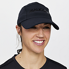 Outpace Hat, Black Graphic, dynamic