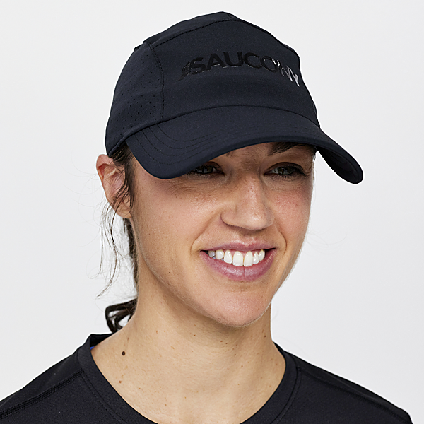 Outpace Hat, Black Graphic, dynamic