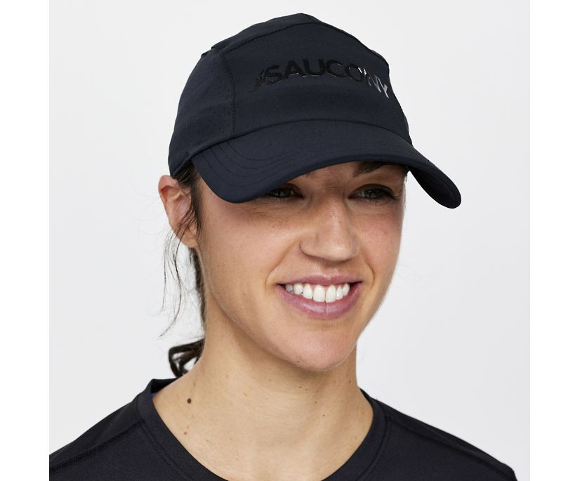 Outpace Hat, Black Graphic, dynamic 1
