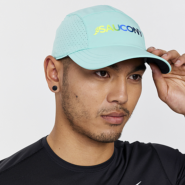 Outpace Hat, Cool Mint, dynamic
