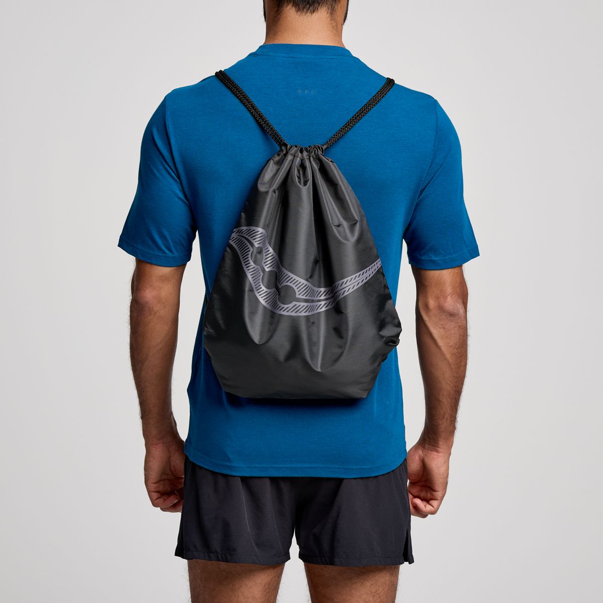 Saucony String Bag, Black, dynamic