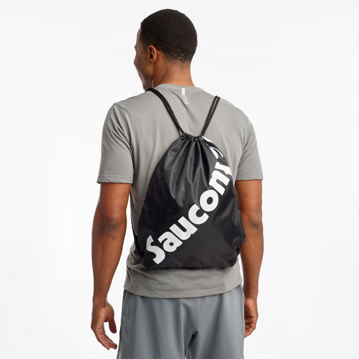 Saucony String Bag, Black, dynamic 2