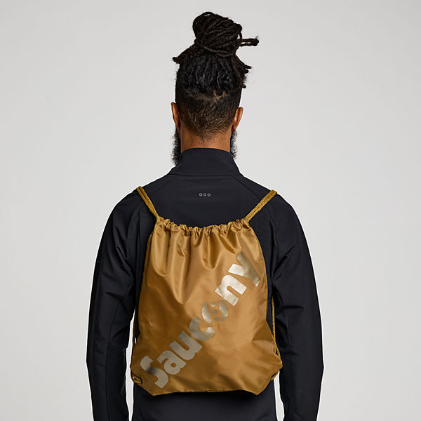 Saucony String Bag, Bronze Graphic, dynamic