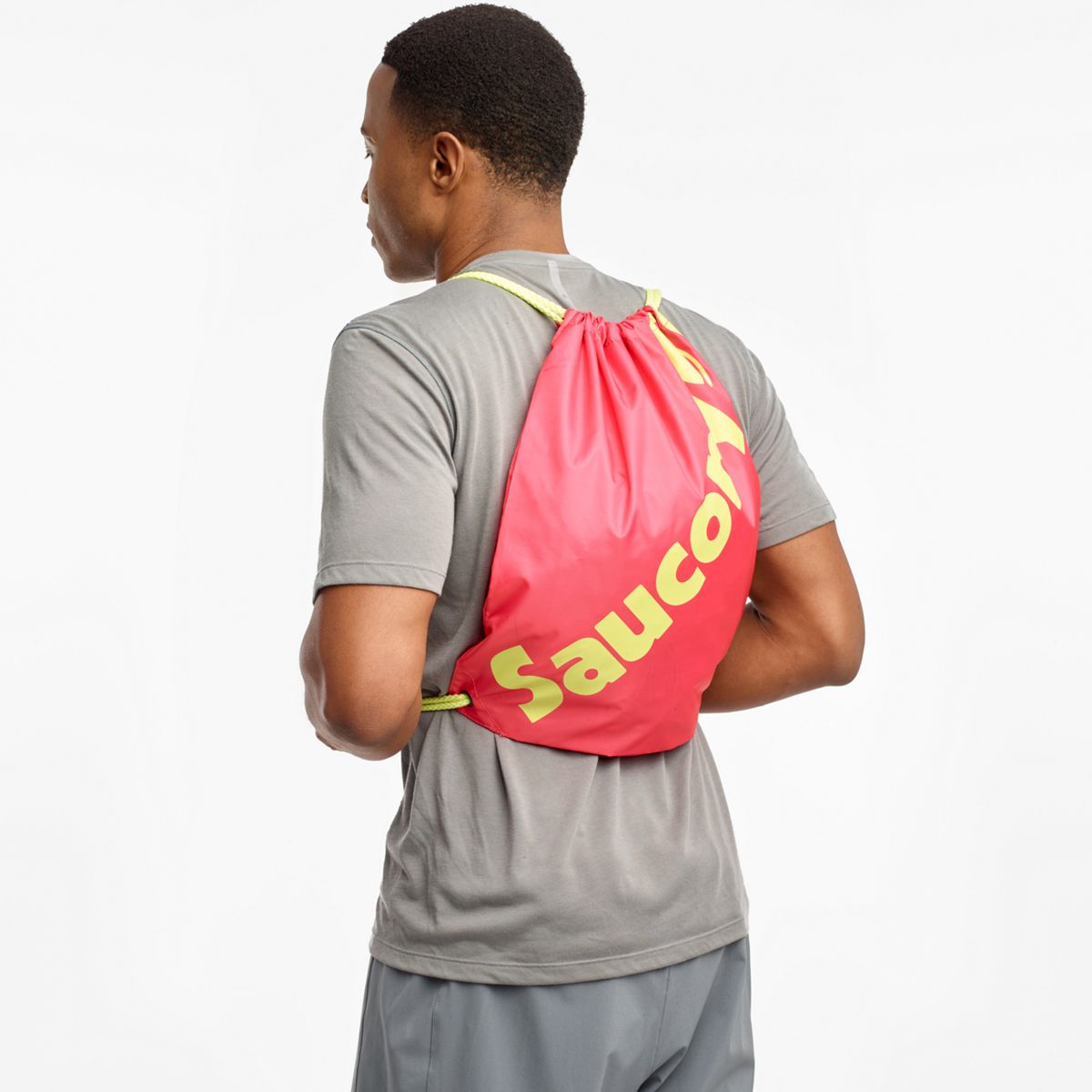 Saucony String Bag, Calypso Coral, dynamic 2