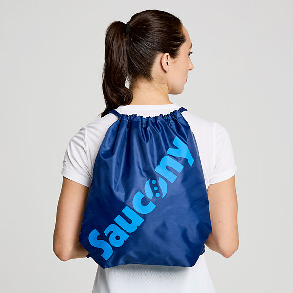 Saucony String Bag, Indigo Graphic, dynamic