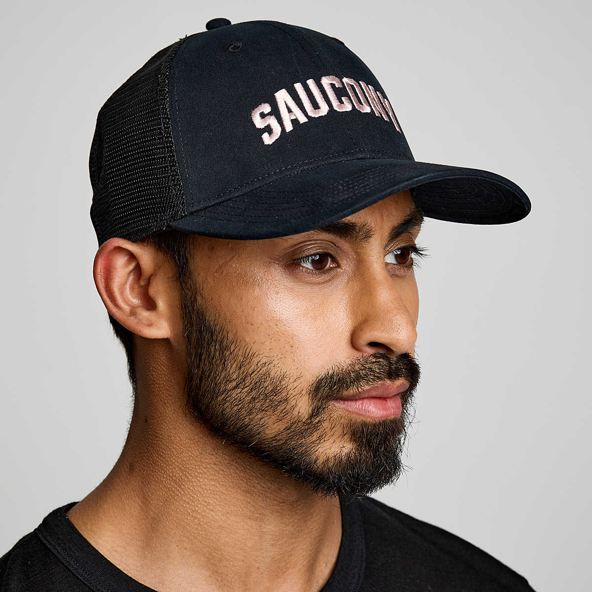 Saucony Trucker Hat, Black Graphic, dynamic 1