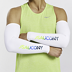 Fortify Arm Sleeves, White, dynamic