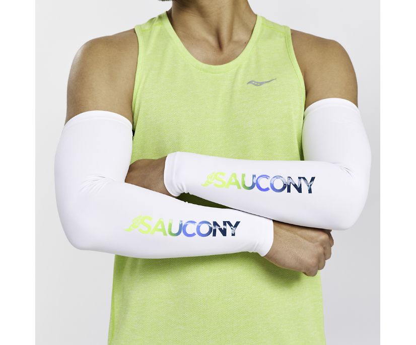 Fortify Arm Sleeves, White, dynamic 1