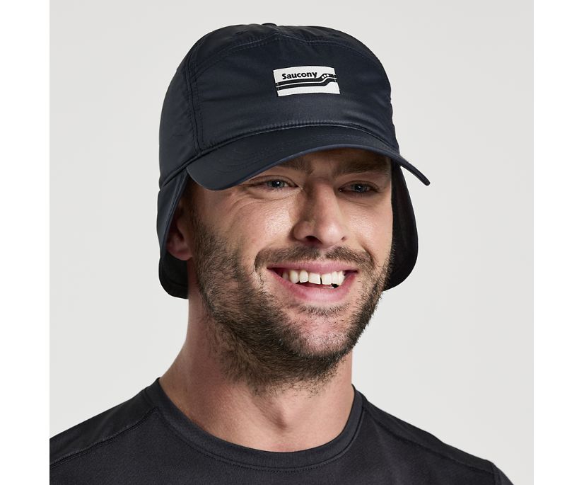 Tech Ear Flap Hat, Black, dynamic 1