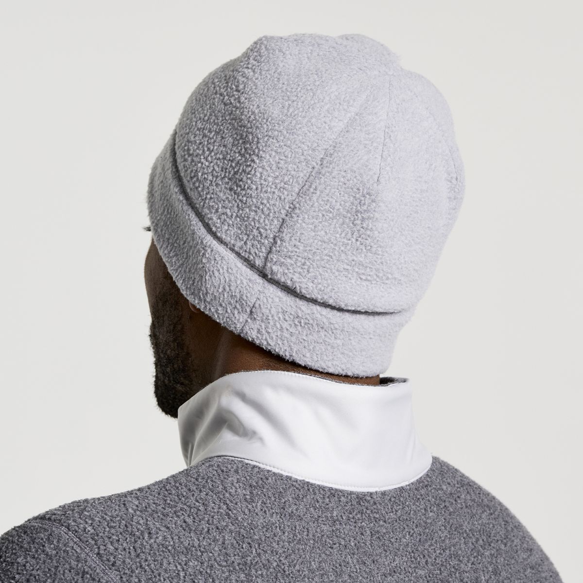 Rested Sherpa Beanie, Light Grey Heather, dynamic 2