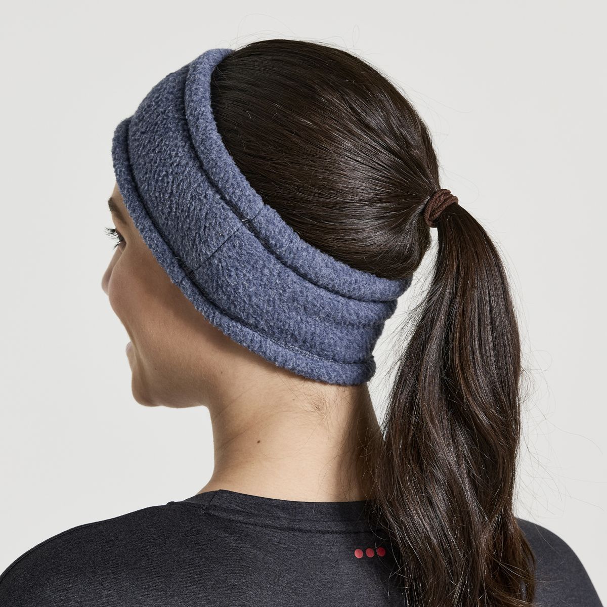 Rested Sherpa Headband, Sodalite Heather, dynamic 4