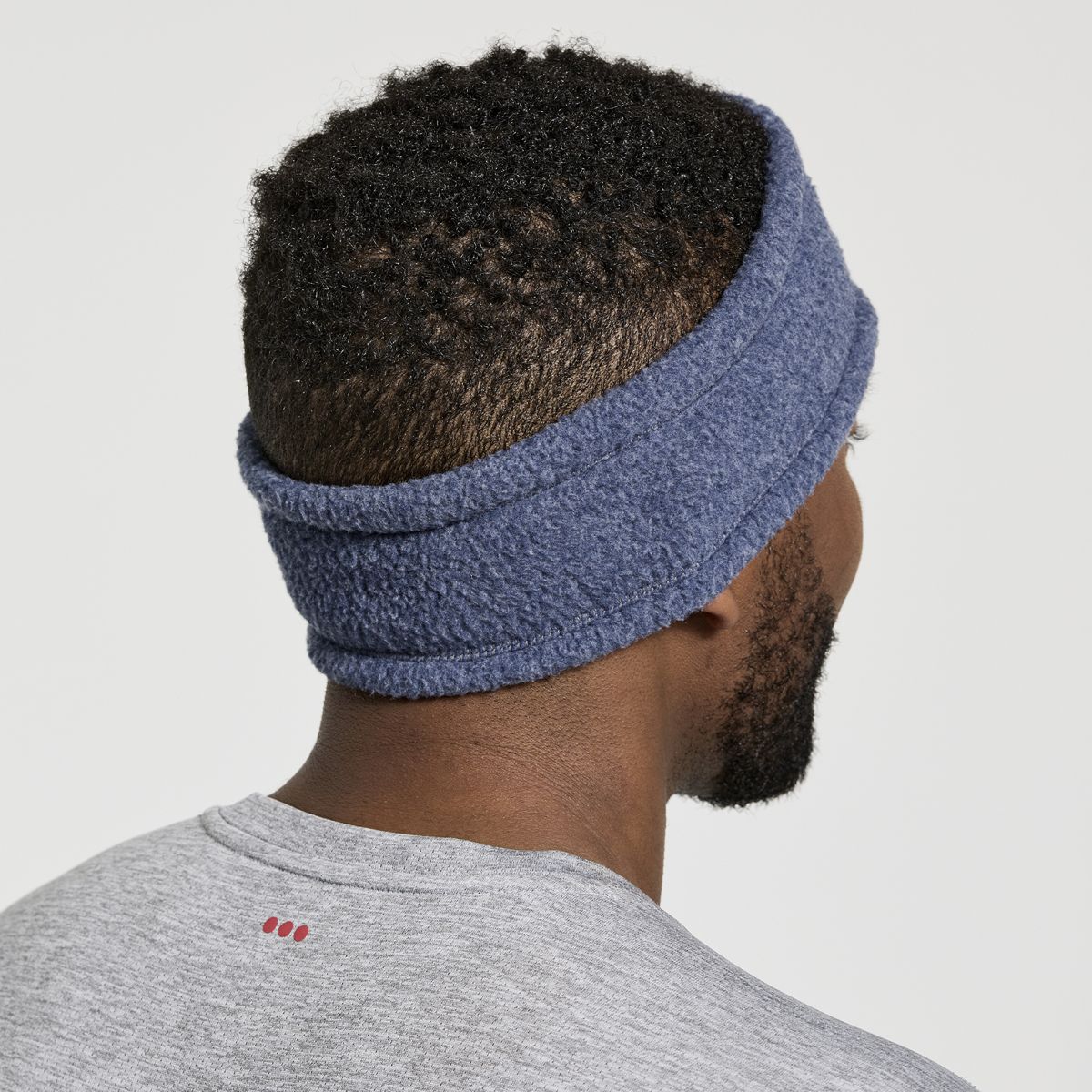 Rested Sherpa Headband, Sodalite Heather, dynamic 2