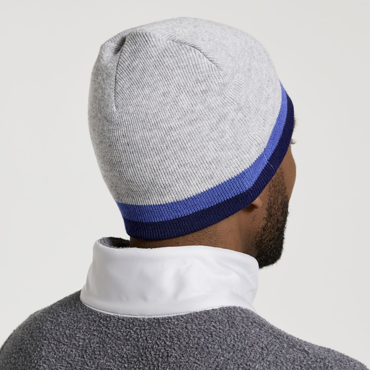 Rested Beanie, Light Grey Heather, dynamic 2