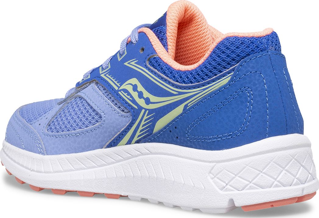 Cohesion 14 Lace Sneaker, Blue | Coral, dynamic 3