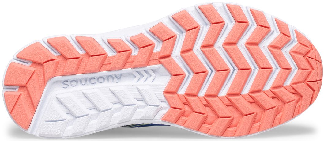 Cohesion 14 Lace Sneaker, Blue | Coral, dynamic 4