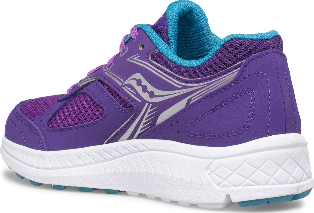 Cohesion 14 Lace Sneaker, Purple | Turq, dynamic 3