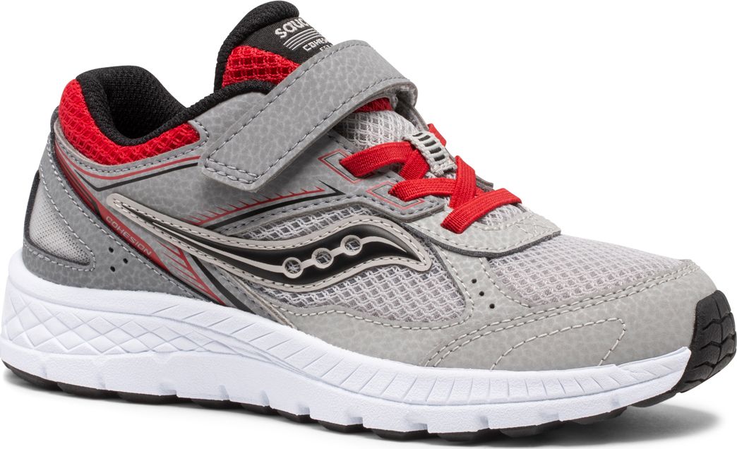 Cohesion 14 A/C Sneaker, Grey | Red, dynamic 2