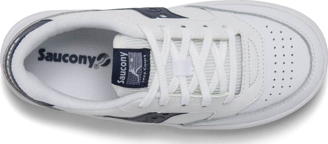 Jazz Court Sneaker, White | Navy, dynamic 5