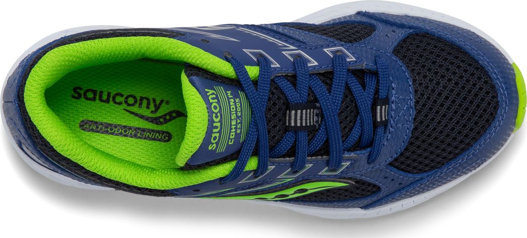Cohesion 14 Lace Sneaker, Blue | Green, dynamic 5