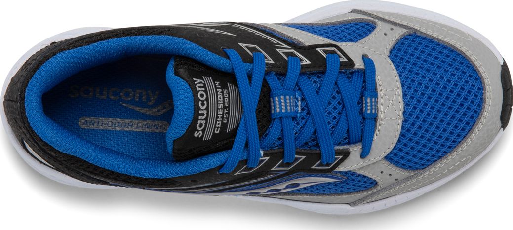 Cohesion 14 Lace Sneaker, Black | Blue, dynamic 5