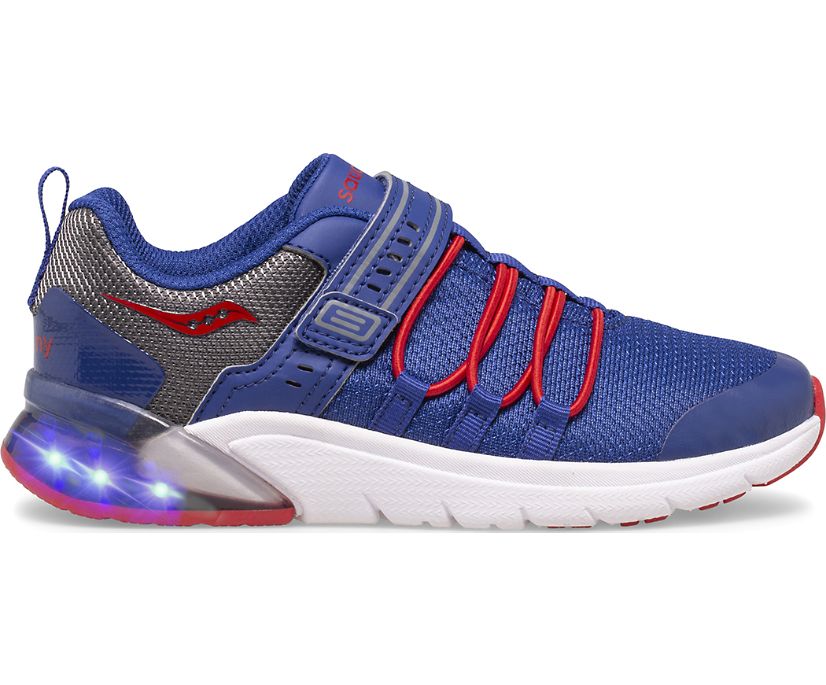 Flash Glow 2.0 Sneaker, Navy | Red | Grey, dynamic 1