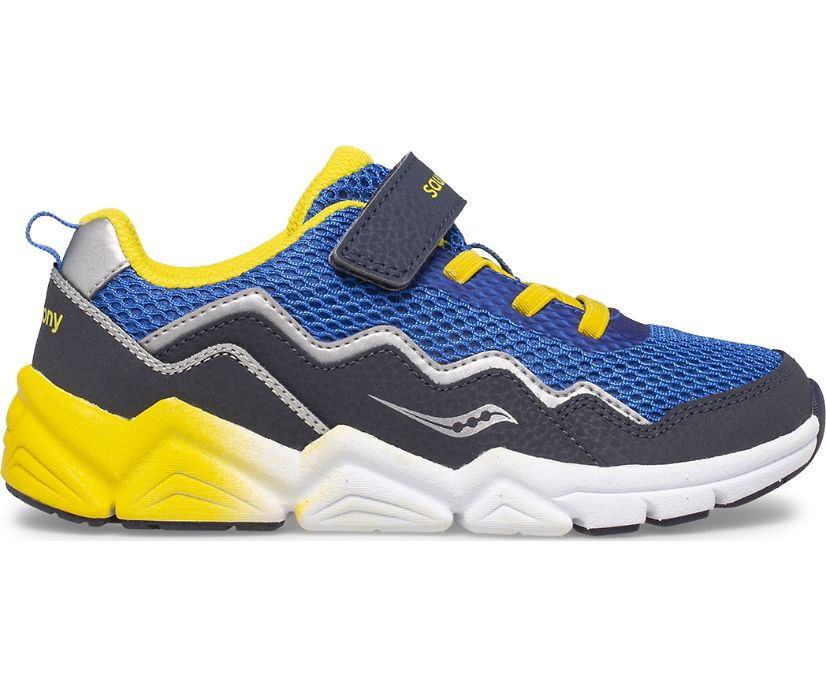 Flash A/C 2.0 Sneaker, Blue | Yellow, dynamic 1