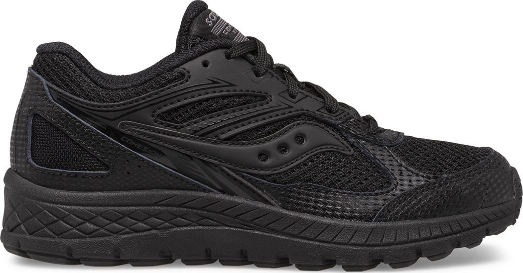 Cohesion 14 Lace Sneaker, Black | Black, dynamic