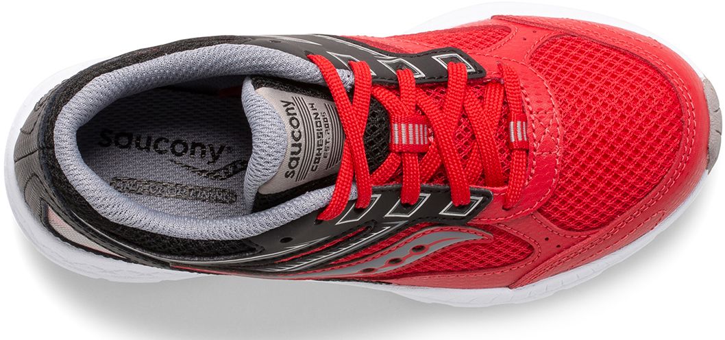 Cohesion 14 Lace Sneaker, Red | Black, dynamic 5