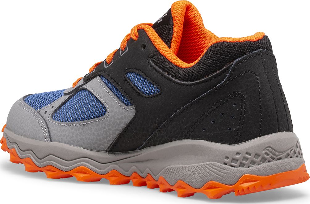 Cohesion TR14 Lace Sneaker, Black | Blue | Orange, dynamic 3